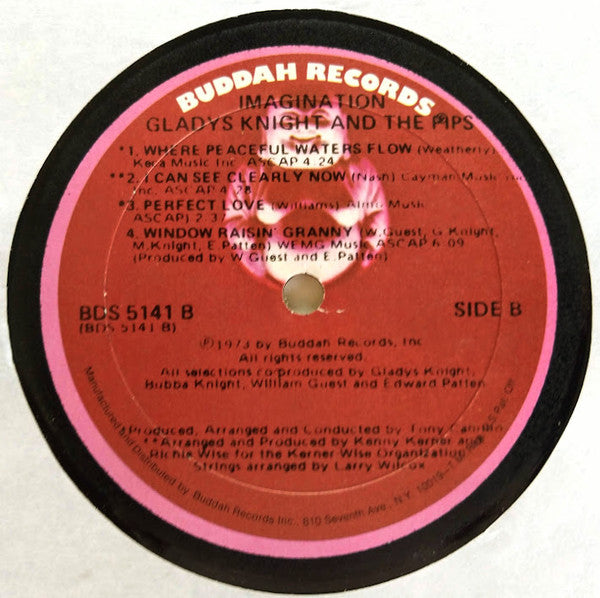 Gladys Knight And The Pips : Imagination (LP, Album, Son)