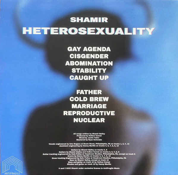 Shamir (2) : Heterosexuality (LP, Album, Pin)