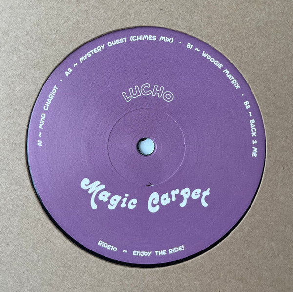 Lucho (13) : Back 2 Me EP (12", EP, TP, W/Lbl)