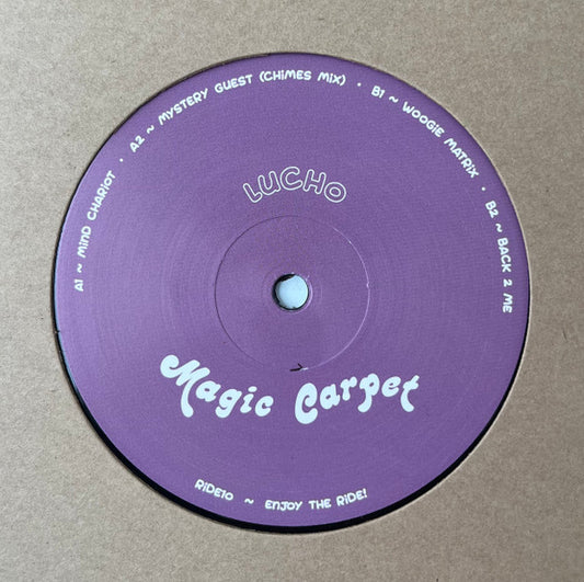 Lucho (13) : Back 2 Me EP (12", EP, TP, W/Lbl)