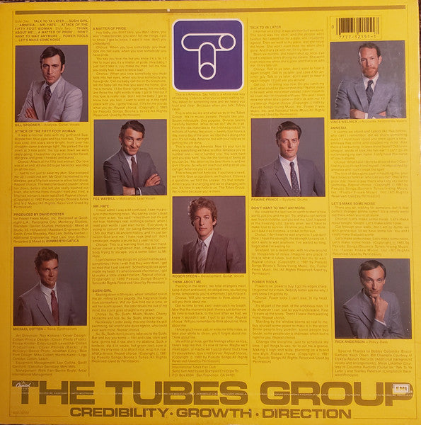 The Tubes : The Completion Backward Principle (LP, Album, Los)