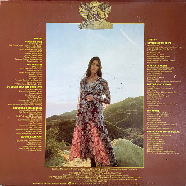 Emmylou Harris : Pieces Of The Sky (LP, Album, RE, Jac)
