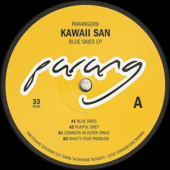 Kawaii San : Blue Skies EP (12")