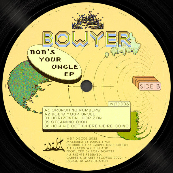 Bowyer : Bob's Your Uncle EP (12", EP)