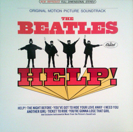 The Beatles : Help! (Original Motion Picture Soundtrack) (LP, Album, RE, Pur)