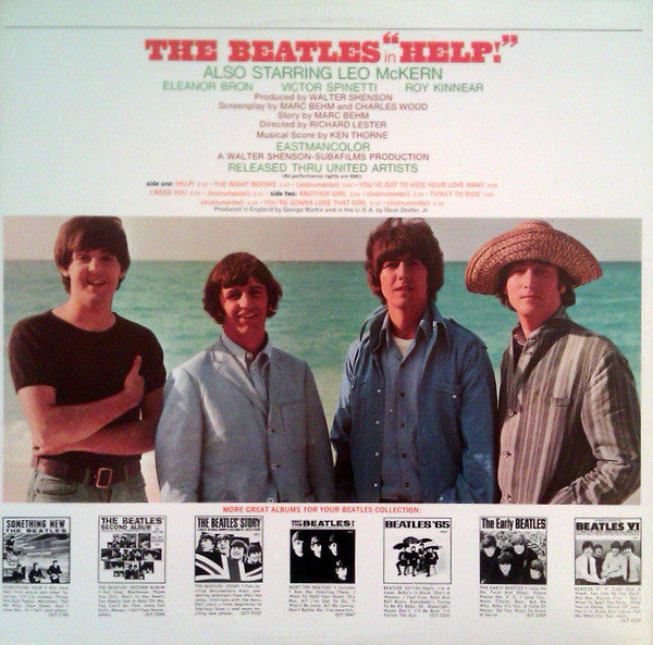 The Beatles : Help! (Original Motion Picture Soundtrack) (LP, Album, RE, Pur)