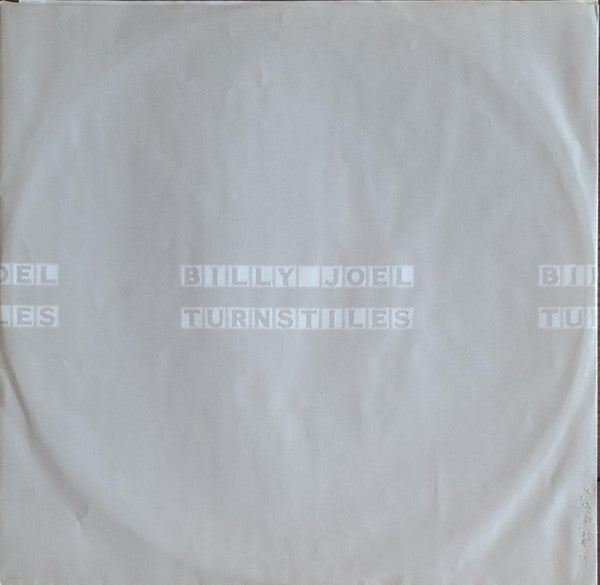 Billy Joel : Turnstiles (LP, Album, RE, Ter)