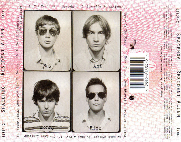 Spacehog : Resident Alien (CD, Album, Promo)