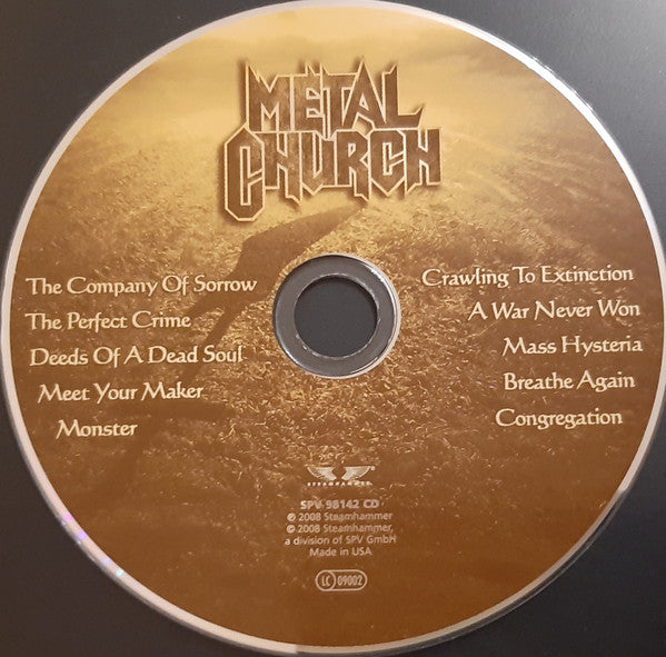Metal Church : This Present Wasteland (CD, Album)