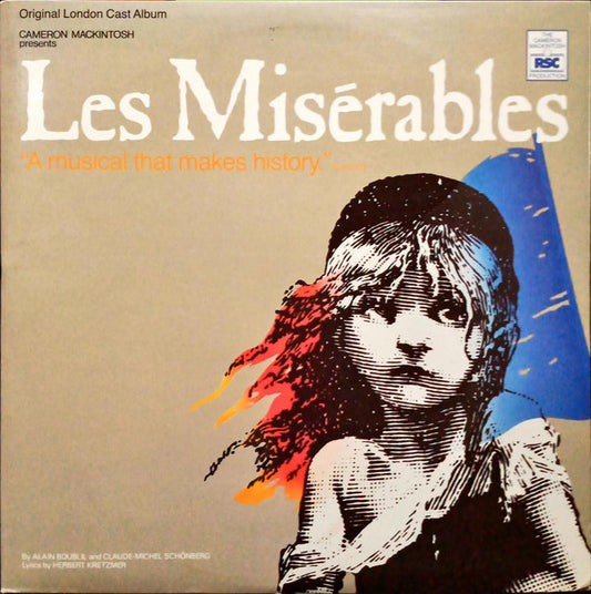 Alain Boublil and Claude-Michel Schönberg : Les Misérables - Original London Cast Recording (2xLP, Album, Gat)