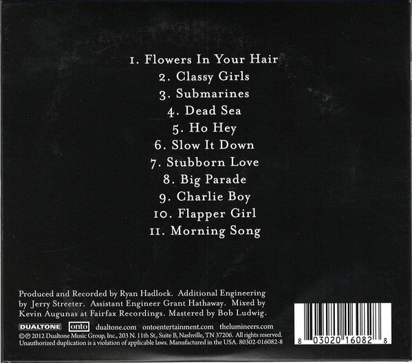 The Lumineers : The Lumineers (CD, Album)