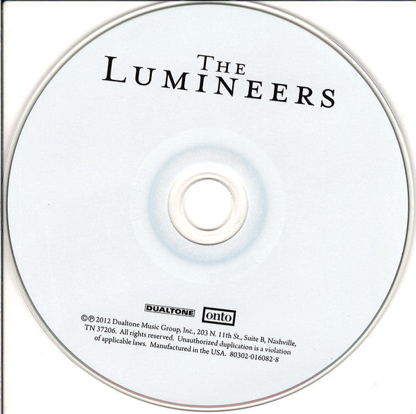 The Lumineers : The Lumineers (CD, Album)