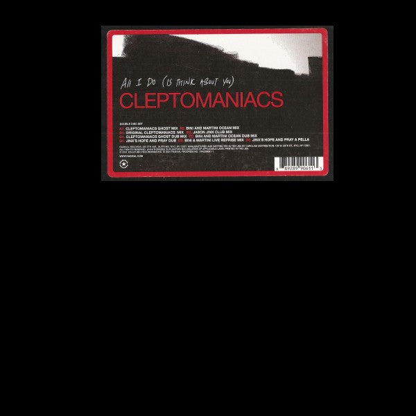 Cleptomaniacs : All I Do (2x12")