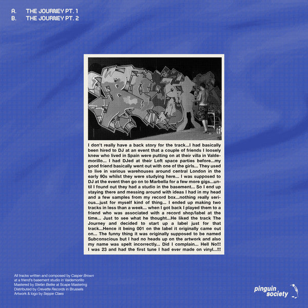 Caspa : The Journey (12", EP, RE, RM)