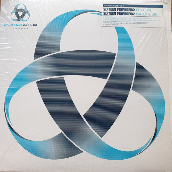 Sixteen Providers : Effective / Water & Gin (12",33 ⅓ RPM)