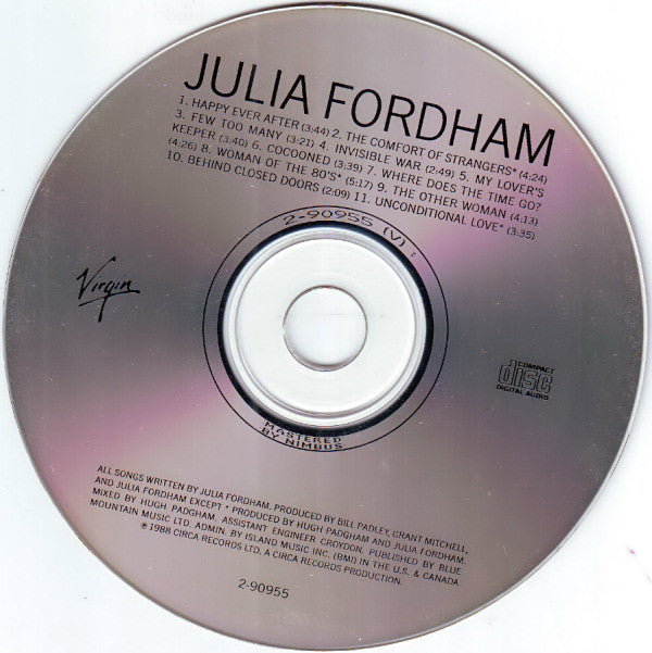 Julia Fordham : Julia Fordham (CD, Album)