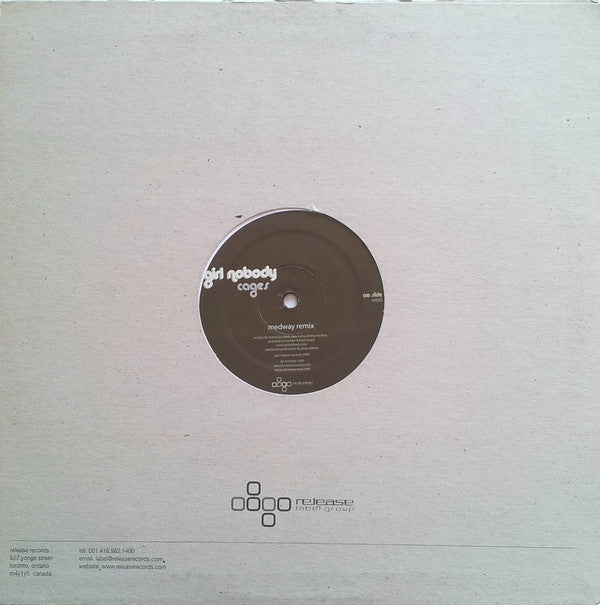 Girl Nobody : Cages (12")