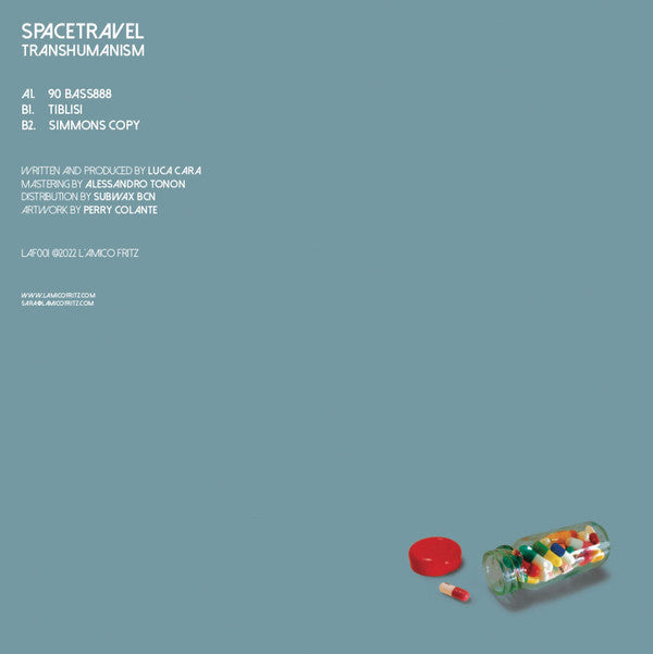 Spacetravel : Transhumanism (12", EP)