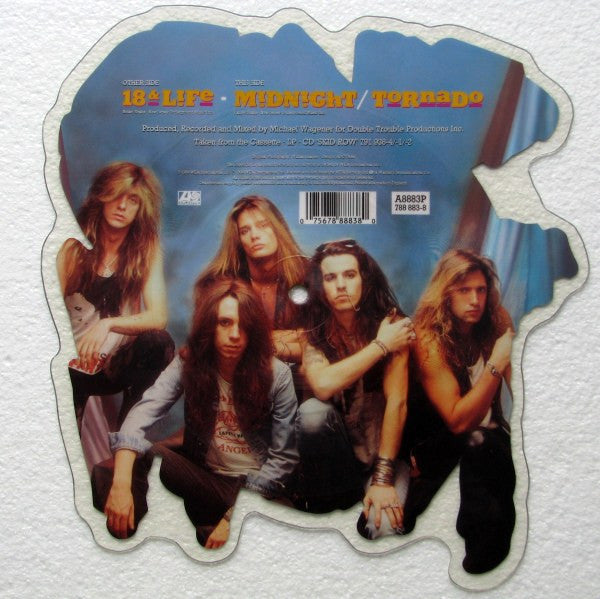 Skid Row : 18 & Life (7", Shape, Pic)