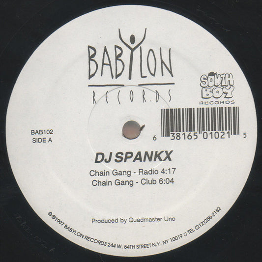 DJ Spankx : Chain Gang (12")