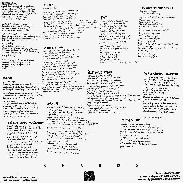 Shards (2) : Shards (12", Album)