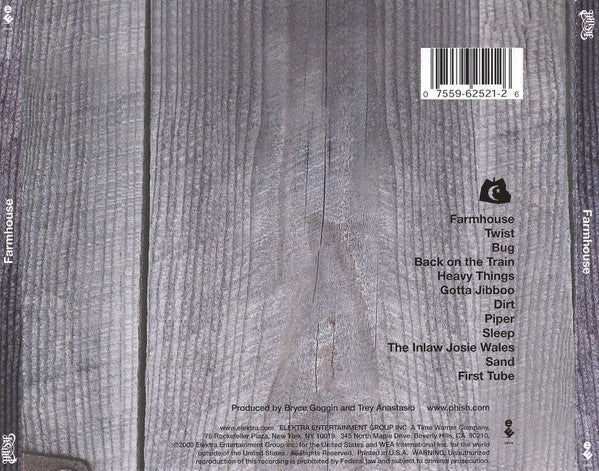 Phish : Farmhouse (CD, Album, RP)
