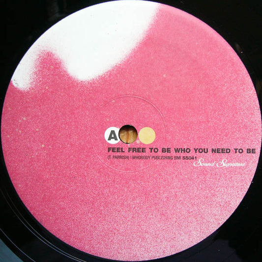 Theo Parrish : Feel Free To Be Who You Need To Be (12")