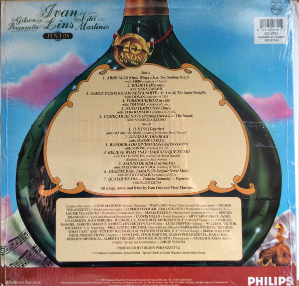 Ivan Lins : Juntos (LP, Album)