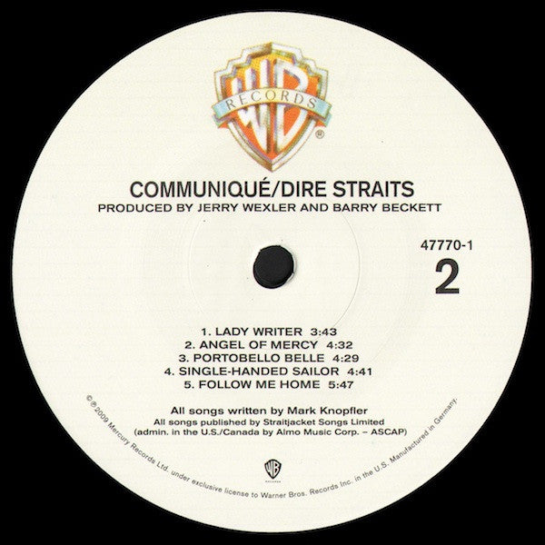 Dire Straits : Communiqué (LP, Album, RE, RM, 180)