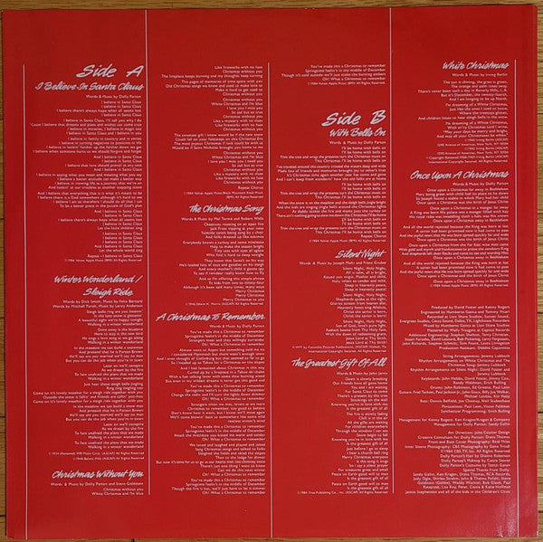 Kenny* & Dolly* : Once Upon A Christmas (LP, Album)