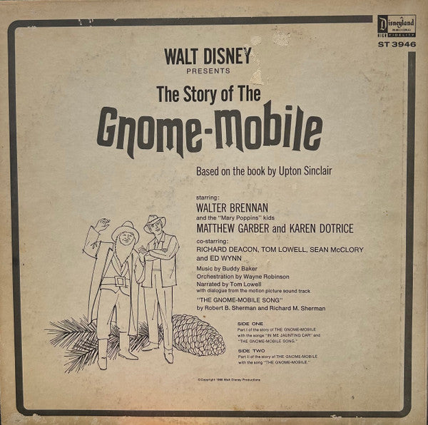 Tom Lowell : The Story Of The Gnome-Mobile (LP, Album)