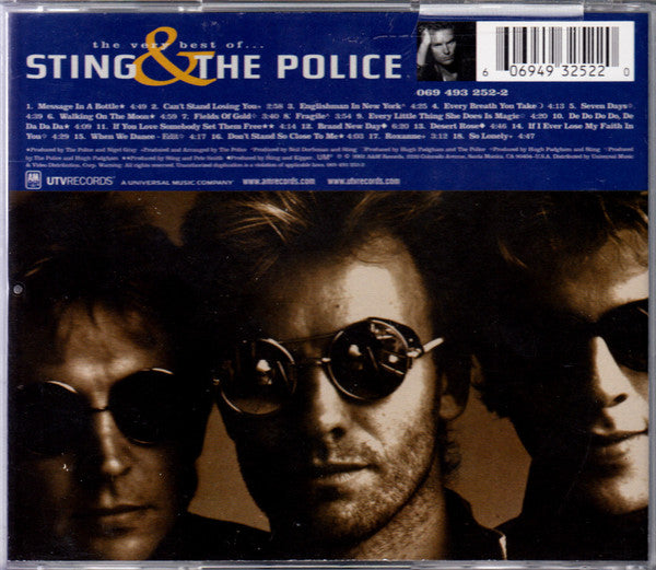 Sting & The Police : The Very Best Of Sting & The Police (CD, Comp, RE)
