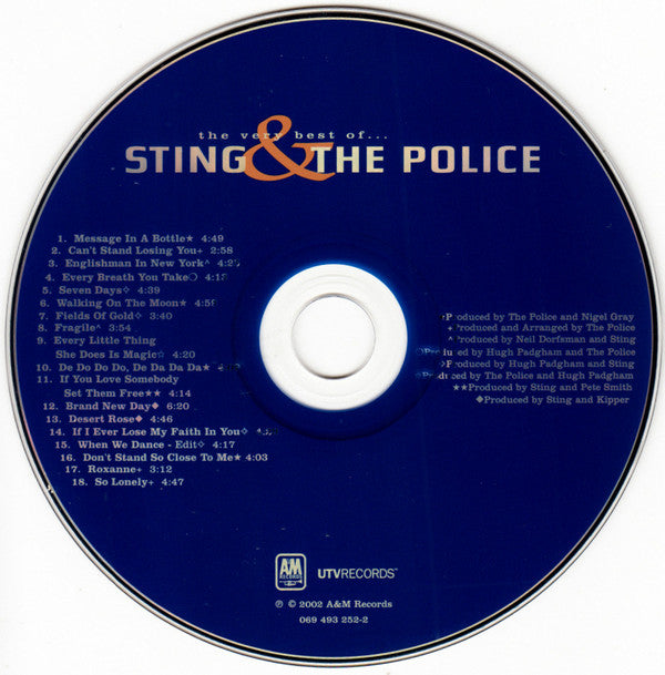 Sting & The Police : The Very Best Of Sting & The Police (CD, Comp, RE)