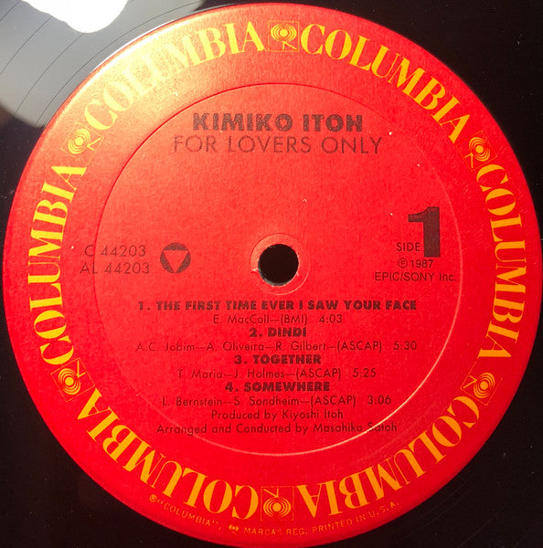 Kimiko Itoh : For Lovers Only (LP, Album)