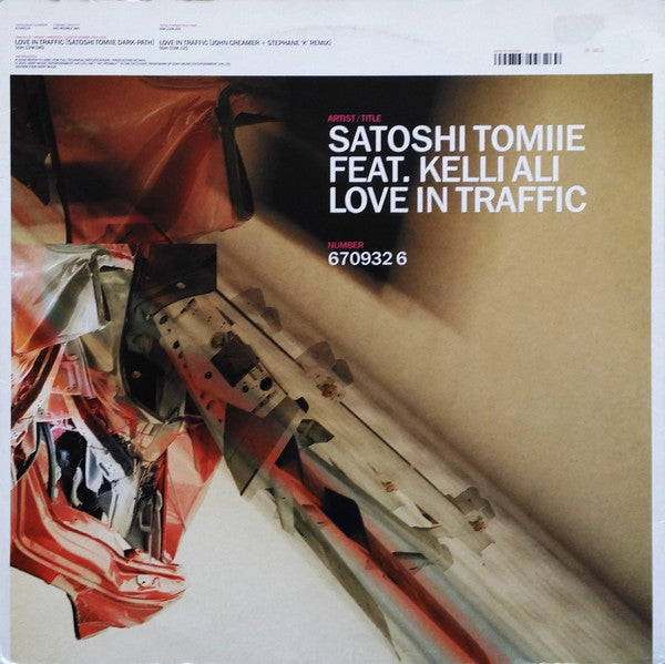Satoshi Tomiie Feat. Kelli Ali : Love In Traffic (12",33 ⅓ RPM)