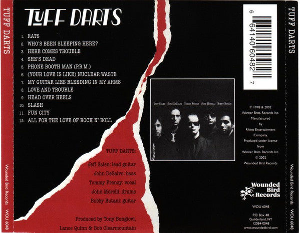 Tuff Darts!* : Tuff Darts! (CD, Album, RE)