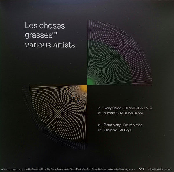 Various : Les Choses Grasses EP (12", EP, Ltd)