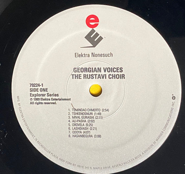 Rustavi Choir : Georgian Voices (LP, Comp)
