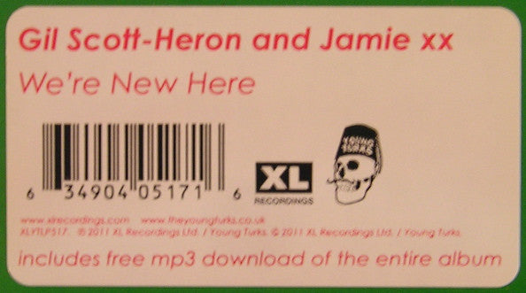 Gil Scott-Heron and Jamie xx : We're New Here (LP,Album)