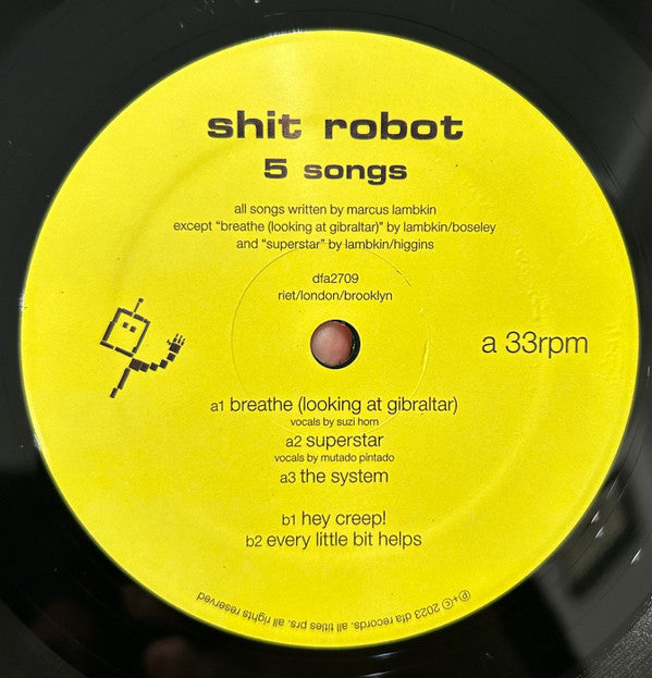 Shit Robot : 5 Songs (12", EP)