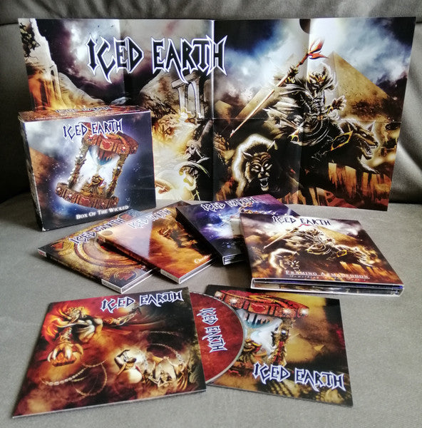 Iced Earth : Box Of The Wicked (Box, Comp, Ltd + CD, Album + CD, Album + CD, Singl)
