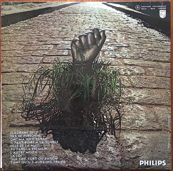 Johnny Hallyday : Flagrant Délit (LP, Album, Gat)