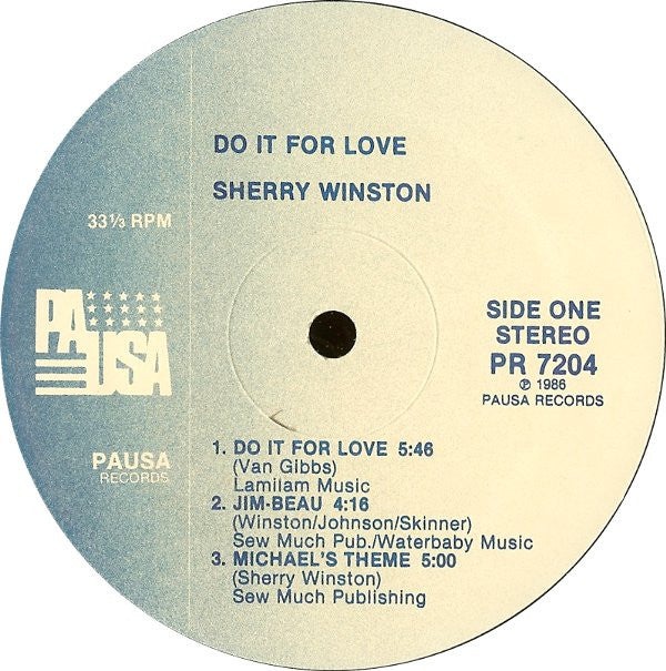 Sherry Winston : Do It For Love (LP, Album)