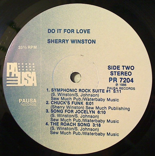 Sherry Winston : Do It For Love (LP, Album)
