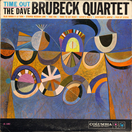 The Dave Brubeck Quartet : Time Out (LP, Album, Mono, RP)