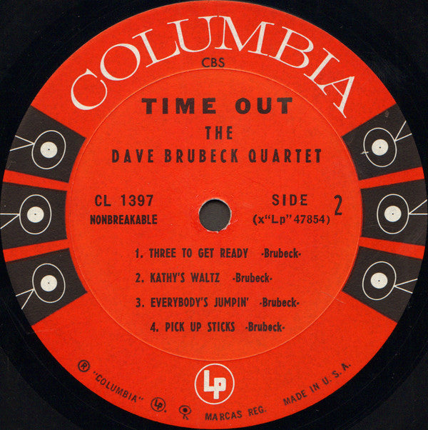 The Dave Brubeck Quartet : Time Out (LP, Album, Mono, RP)