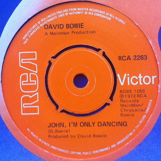 David Bowie : John, I'm Only Dancing (7", Single, Pus)