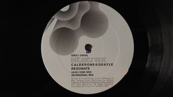 Calderone & Quayle : Resonate (12")