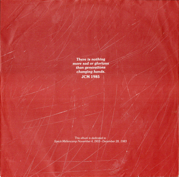 John Cougar Mellencamp : Scarecrow (LP, Album)