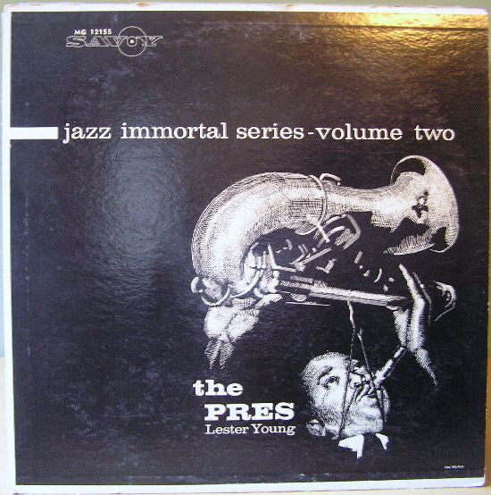 Lester Young : Jazz Immortal Series - Vol. 2 (LP, Comp, Mono)